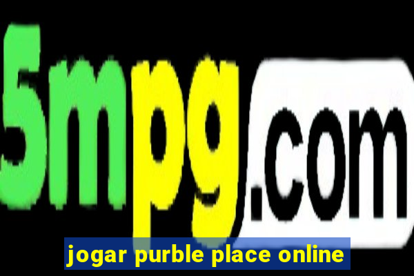 jogar purble place online